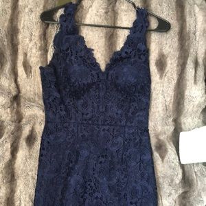 Navy dress